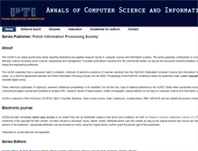 Tablet Screenshot of annals-csis.org